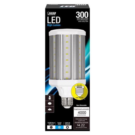 FEIT ELECTRIC LED HILM A23 E26 300W DL C4000/5K/LEDG2